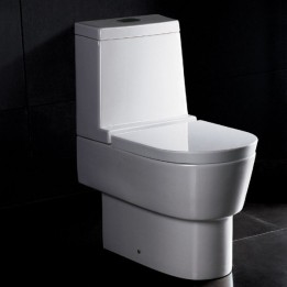 WC - toaleta - záchod s splachovací nádržkou EAGO WA332P 69,4x38x79,5
