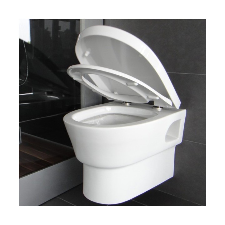 WC - toaleta - záchod s splachovací nádržkou EAGO WA332P 69,4x38x79,5