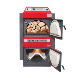 ATMOS DC25S – zplynovací kotel na dřevo 27 kW