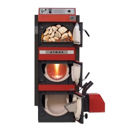ATMOS DC18SP – kombinovaný kotel na dřevo a pelety 20 (dřevo) / 4,5 - 15 kW (pelety)