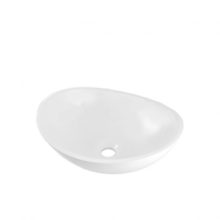 Mramorové umyvadlo Mocoori lesklé M120-0020 42x34x15cm
