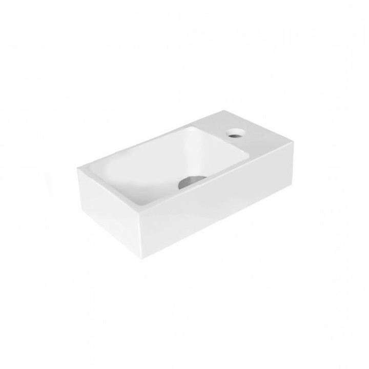 Mramorové umyvadlo Mocoori lesklé M110-1015 33x18x9cm
