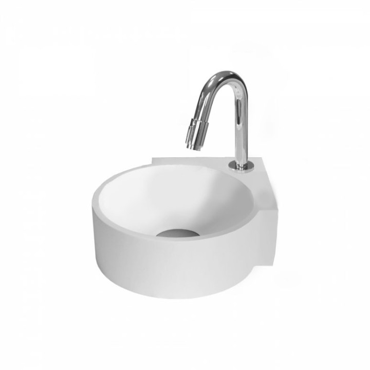Mramorové umyvadlo Mocoori matné M110-1021 26x9cm