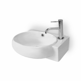 Keramické umyvadlo Mocoori pravý K110-1085 42,5x13x27cm