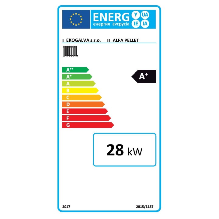 EKOSCROLL ALFA PELLET 28 – automatický kotel na pelety 28 kW