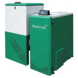 EKOSCROLL ALFA 76 – automatický kotel na uhlí a pelety 76 kW