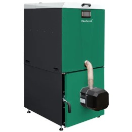 EKOSCROLL BETA KOMPAKT 10 s bočním zásobníkem – automatický kotel na pelety 10,5 kW