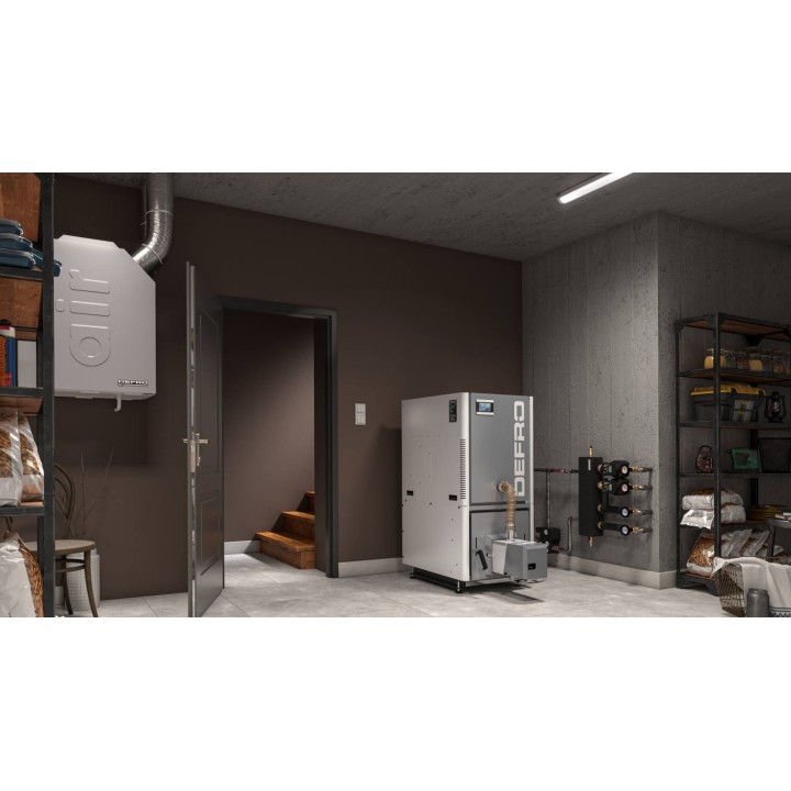 DEFRO Calori 20 kW – kotel na pelety s automatickým přikládáním