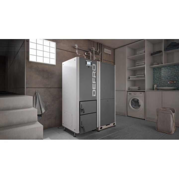DEFRO Gamma 40 kW – kotel na pelety s automatickým přikládáním