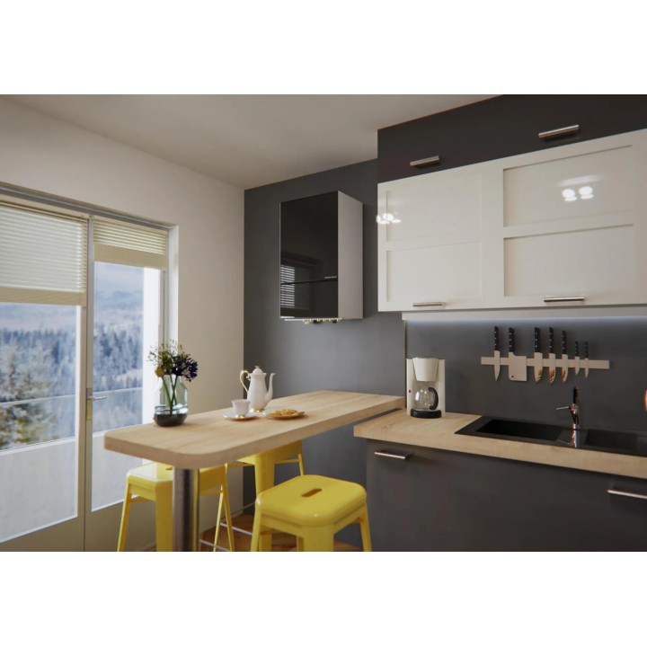 DEFRO DCG Comfort 25 1F černé sklo – plynový kondenzační kotel