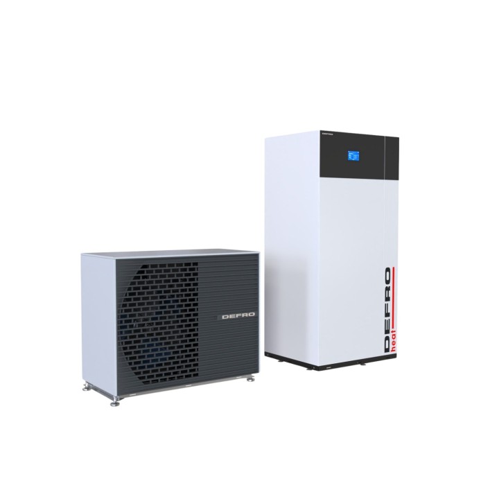 DEFRO DHPi Monotec + hydraulická skříň DTi 200 12 kW – tepelné čerpadlo vzduch–voda