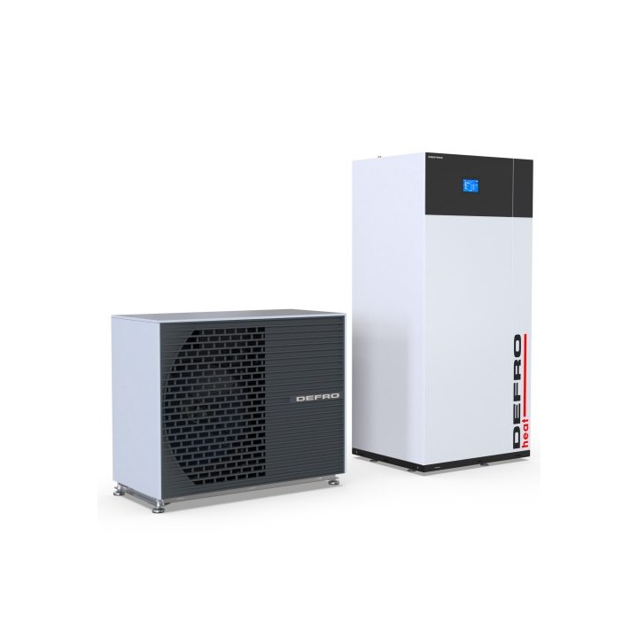 DEFRO DHPi Monotec + hydraulická skříň DTi 200 12 kW – tepelné čerpadlo vzduch–voda