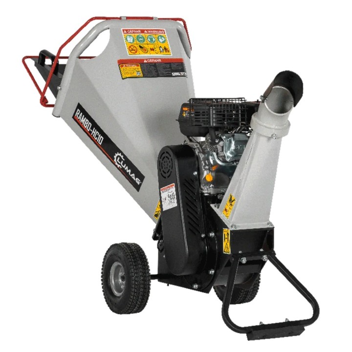 LUMAG Benzínový štěpkovač RAMBO HC10 – větve do 100 mm, 4,1 kW