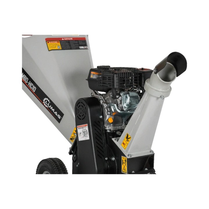 LUMAG Benzínový štěpkovač RAMBO HC10 – větve do 100 mm, 4,1 kW