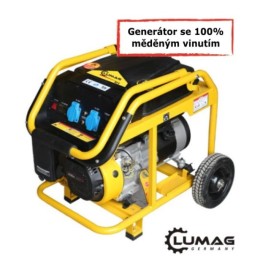Benzínová elektrocentrála LUMAG G3-E – 3,0 kW, 230 V