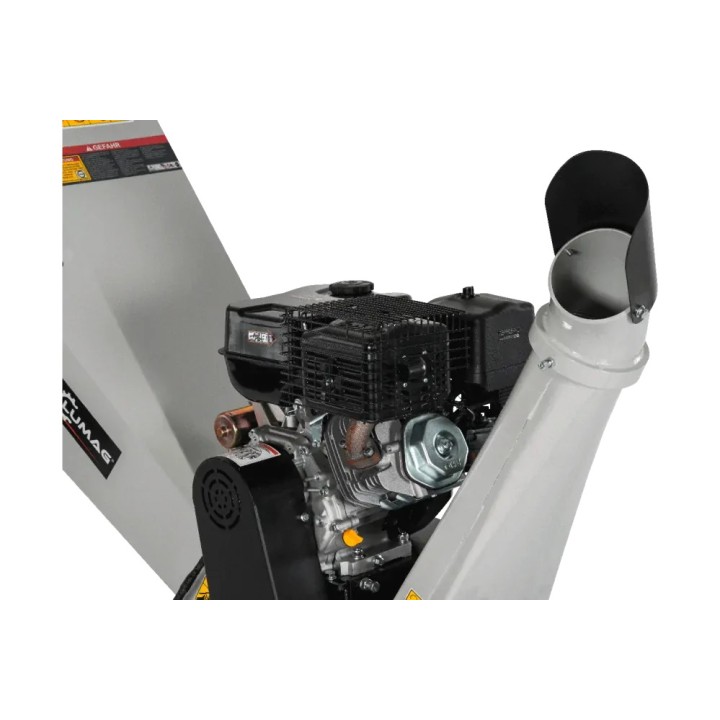 Benzínový štěpkovač LUMAG RAMBO HC15 – elektrostart, větve do 150 mm