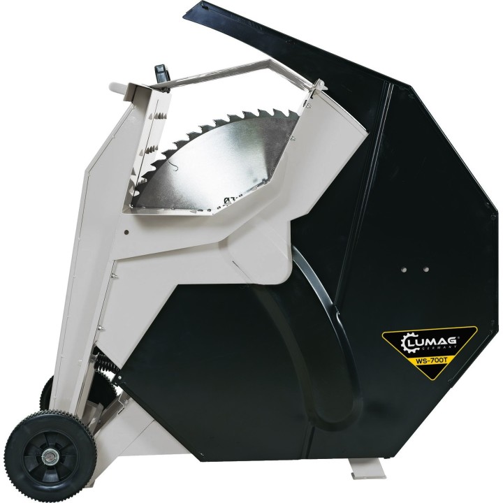 Kolébková pila na dřevo LUMAG WS-700T – 400 V, 5 kW, kotouč 700 mm