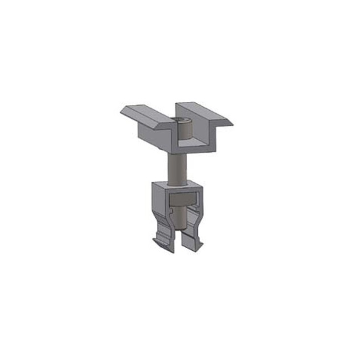 Alumero End Clamp 2.1 Click s pinem, 33-50 mm