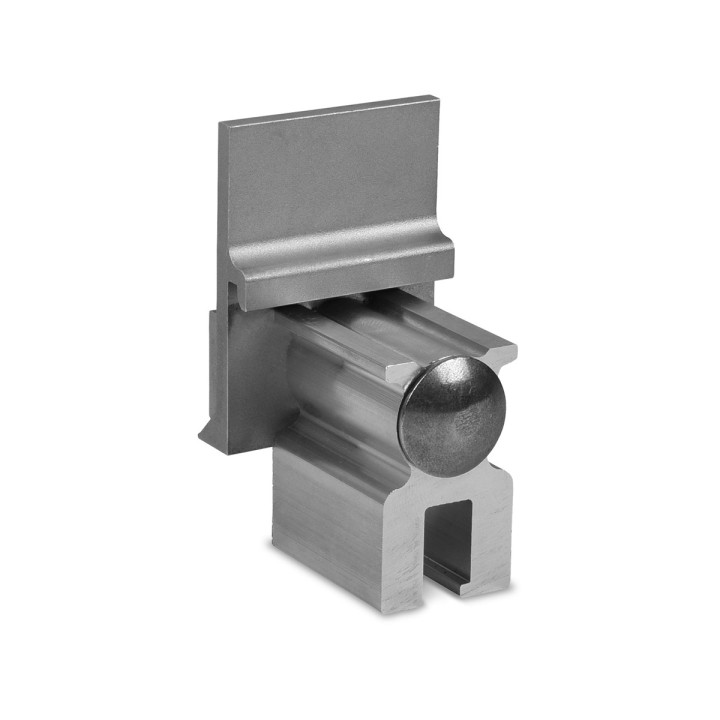 K2 Double Standing SeamClamp SolidRail