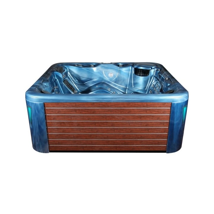 Venkovní vířivá vana EO-SPA OceanWave / hnědá Premium IN-590 250x228x98cm