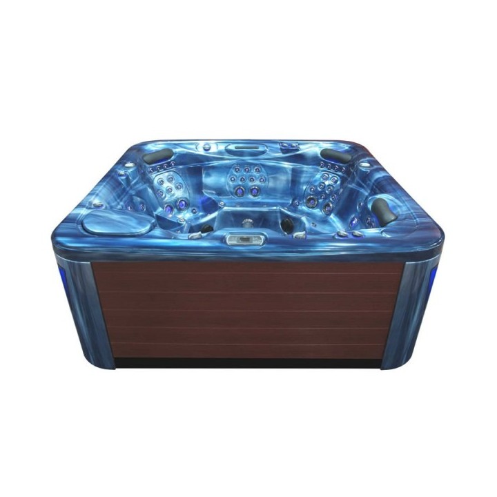 Venkovní vířivá vana EO-SPA IN-590 Premium Extreme OceanWave / hnědá 250x228x98cm