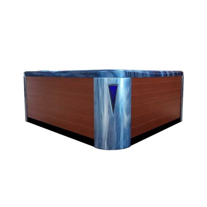 Venkovní vířivá vana EO-SPA IN-590 Premium Extreme OceanWave / hnědá 250x228x98cm