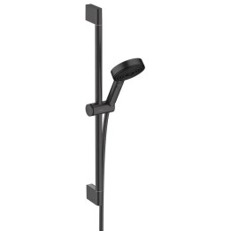 Hansgrohe Pulsify Select - Set sprchové hlavice, 3 proudy, EcoSmart, tyče 67 cm a hadice, matná černá 24161670