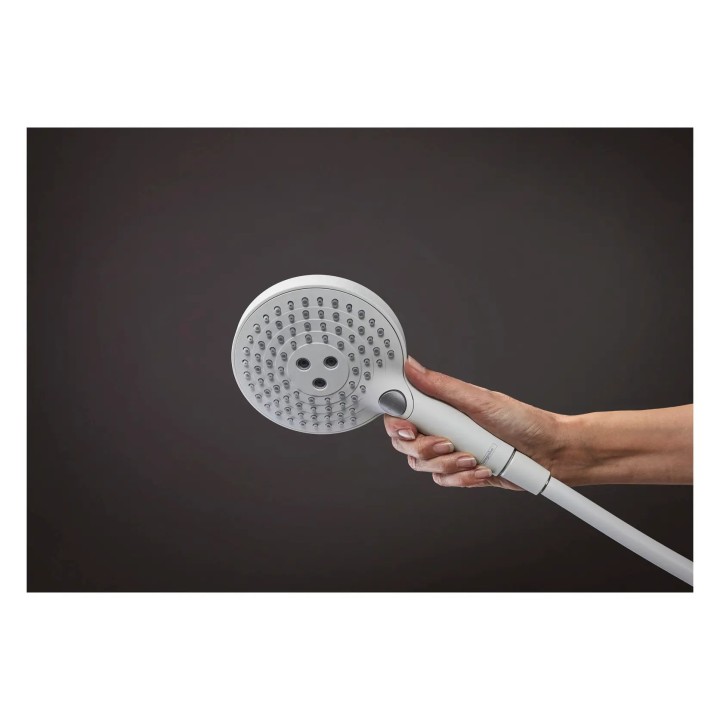 Hansgrohe Raindance Select S - Sprchová hlavice, 3 proudy, matná bílá 26014700