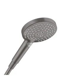 Hansgrohe Raindance Select S - Sprchová hlavice 120, 3 proudy, kartáčovaný černý chrom 26530340