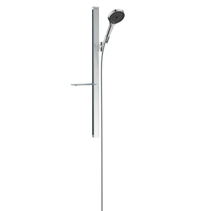 Hansgrohe Rainfinity - Sada sprchové hlavice 130, 3jet, tyče 90 cm a hadice, chrom 27671000