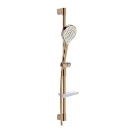 Hansa Viva - Set sprchové hlavice, tyče a hadice, 3 proudy, broušený bronz 4416021081