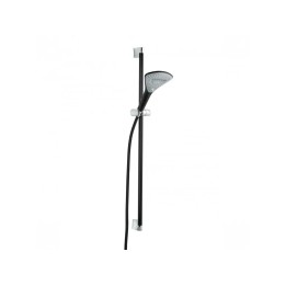 Kludi Fizz - Sada sprchové hlavice, hadice a tyče 90 cm, 3 proudy, černá mat 6774087-00IIJ1