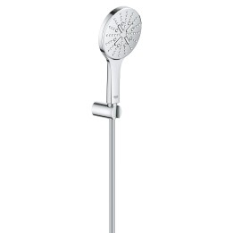 Grohe Rainshower SmartActive - Sada sprchové hlavice 130 9,5 l/min, 3 proudy, držáku a hadice, chrom 26581000