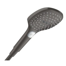 Hansgrohe Raindance Select E - Sprchová hlavice, 3 proudy, EcoSmart, kartáčovaný černý chrom 28728340