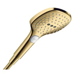 Hansgrohe Raindance Select E - Sprchová hlavice, 3 proudy, EcoSmart+, leštěný vzhled zlata 28729990