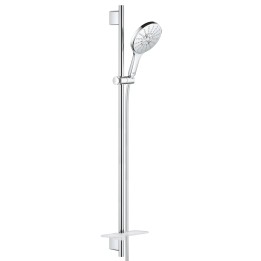 Grohe Rainshower SmartActive - Sada sprchové hlavice 150 9,5 l/min, 3 proudy, tyče 90 cm a hadice, chrom 26594000