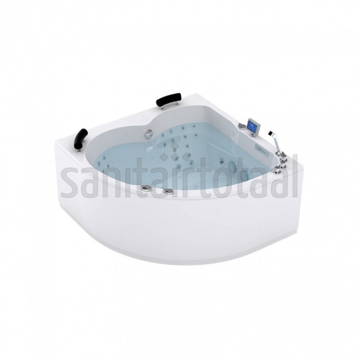 Hydromasážní vana Mocoori Violet Turbo pravá verze 150x150x75,5cm