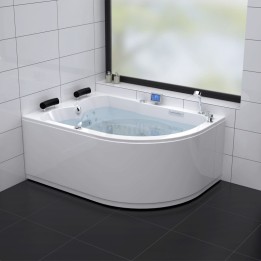 Hydromasážní vana Mocoori Rosemary Levá verze 170x120x75,5cm (čerpadlo - voda+vzduch)