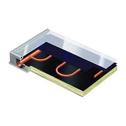Viessmann Vitosol 100-FM, solární sestava, svislé provedení, typ SV1F 2 kolektory, stříbrný zásobník